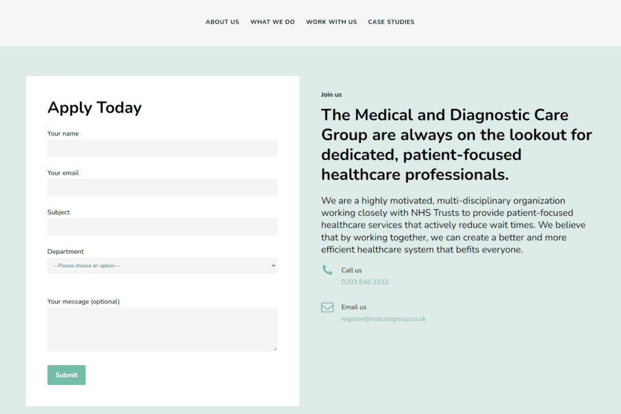MD Care Group portfolio image 4