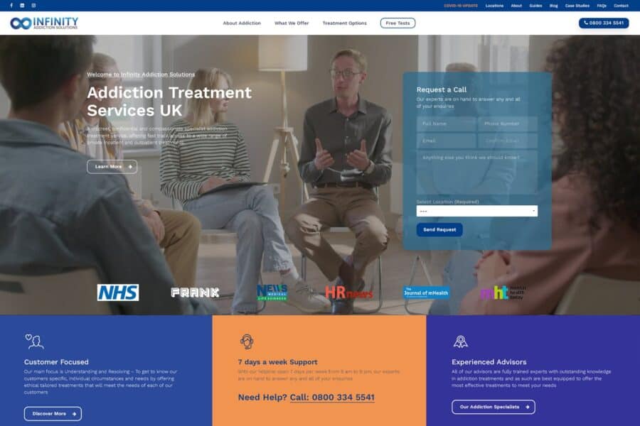 Infinity Addiction Solutions portfolio image 1