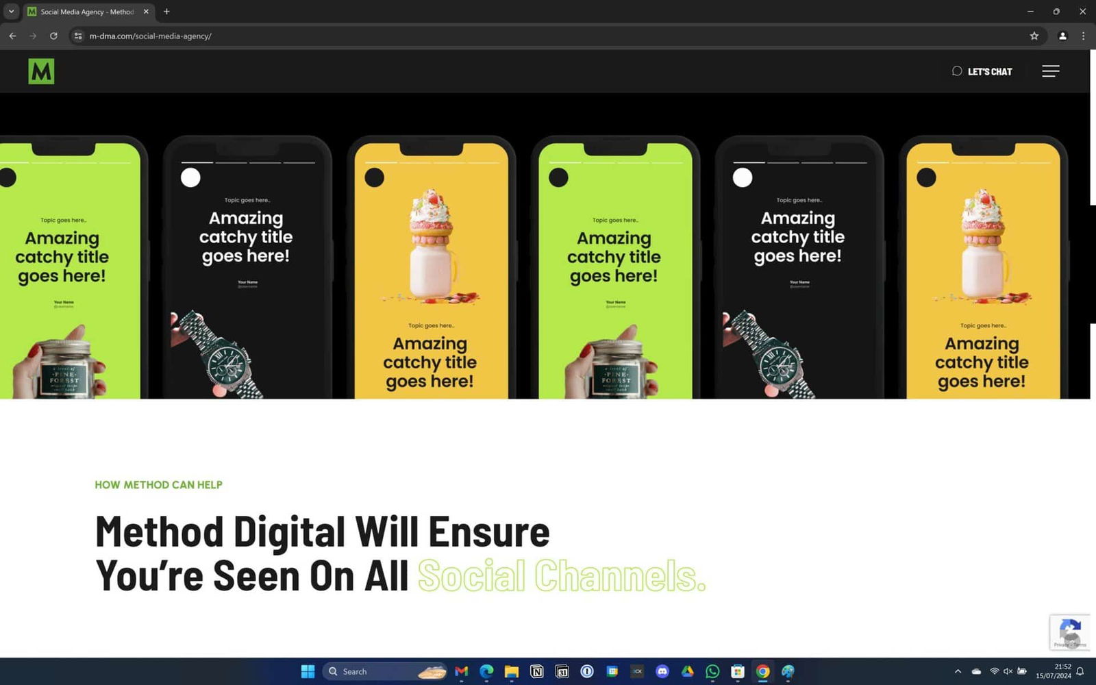 Method Digital portfolio image 2